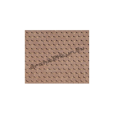 Roof Tiles N°10 flat scales