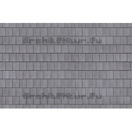 Roof Flat Tiles N°04 Grey