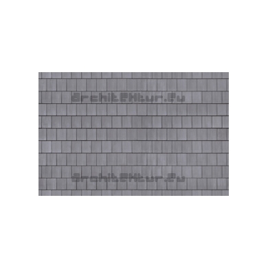 Roof Flat Tiles N°04 Grey