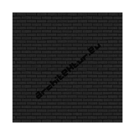 Brick wall N°02 black