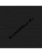 Brick wall N°02 black