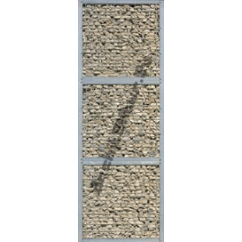 Mur de Gabion (1x3 mods) N°01