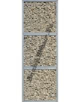 Mur de Gabion (1x3 mods) N°01