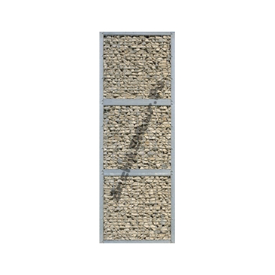 Gabion wall (1x3 units) N°01