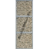 Mur de Gabion (1x3 mods) N°01