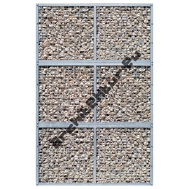 Mur de Gabion (2x3 mods) N°02