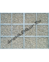 Gabion wall (4x3 units sunny) N°04