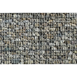 Gabion wall N°07 pebbles