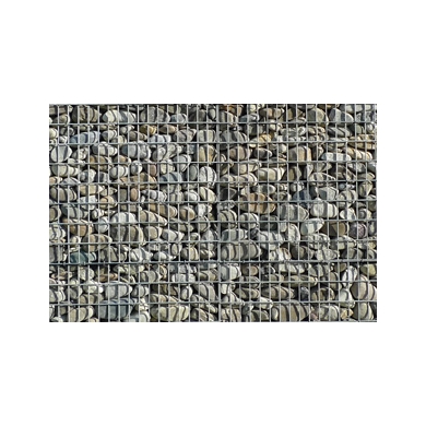 Mur de Gabion N°07 galets