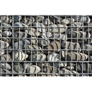 Gabion wall N°07 pebbles