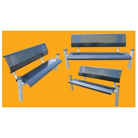 Steel bench N°01