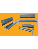 Steel bench N°01