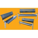 Steel bench N°01