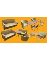 Lounge cane furniture N°1