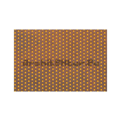 Corten steel board N°04 Perforated plate