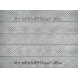Metal flooring N°01 Embossed plate