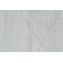 Mur long beton avec joints obliques