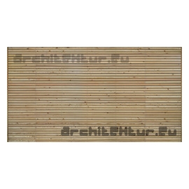 Cladding wood N°04 horizontal blades