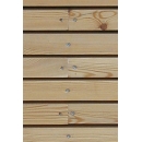 Cladding wood N°04 horizontal blades