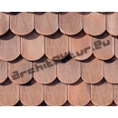 Roof tiles N°11 flat scales Biberschwanz