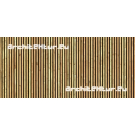 Wood cladding N°11 vertical lathing 