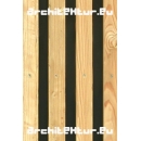 Cladding wood N°03 vertical blades