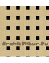 Square Perforated Wood