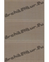 Perforated wood panel N°02