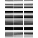 Cladding wood N°01 horizontal blades