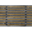 Cladding wood N°02 horizontal blades