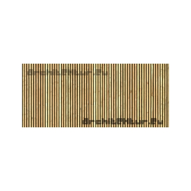 Cladding wood N°03 vertical blades