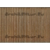 Cladding wood N°07 vertical blades