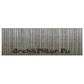 Cladding wood N°09 vertical boards