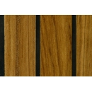 Teak boat floor