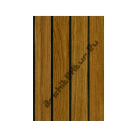 Teak boat floor