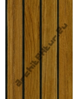 Teak boat floor