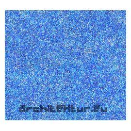 Crushed blue glass ground