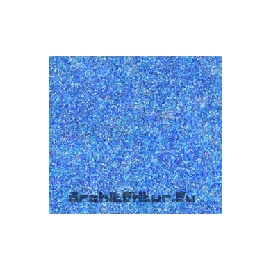 Crushed blue glass ground