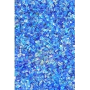 Crushed blue glass ground