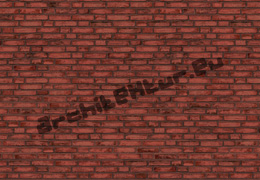 Brick wall N�03 red